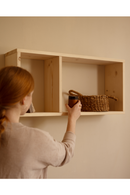 Minimalist Wooden Side Shelf | Decowood Saura | Oroatrade.com