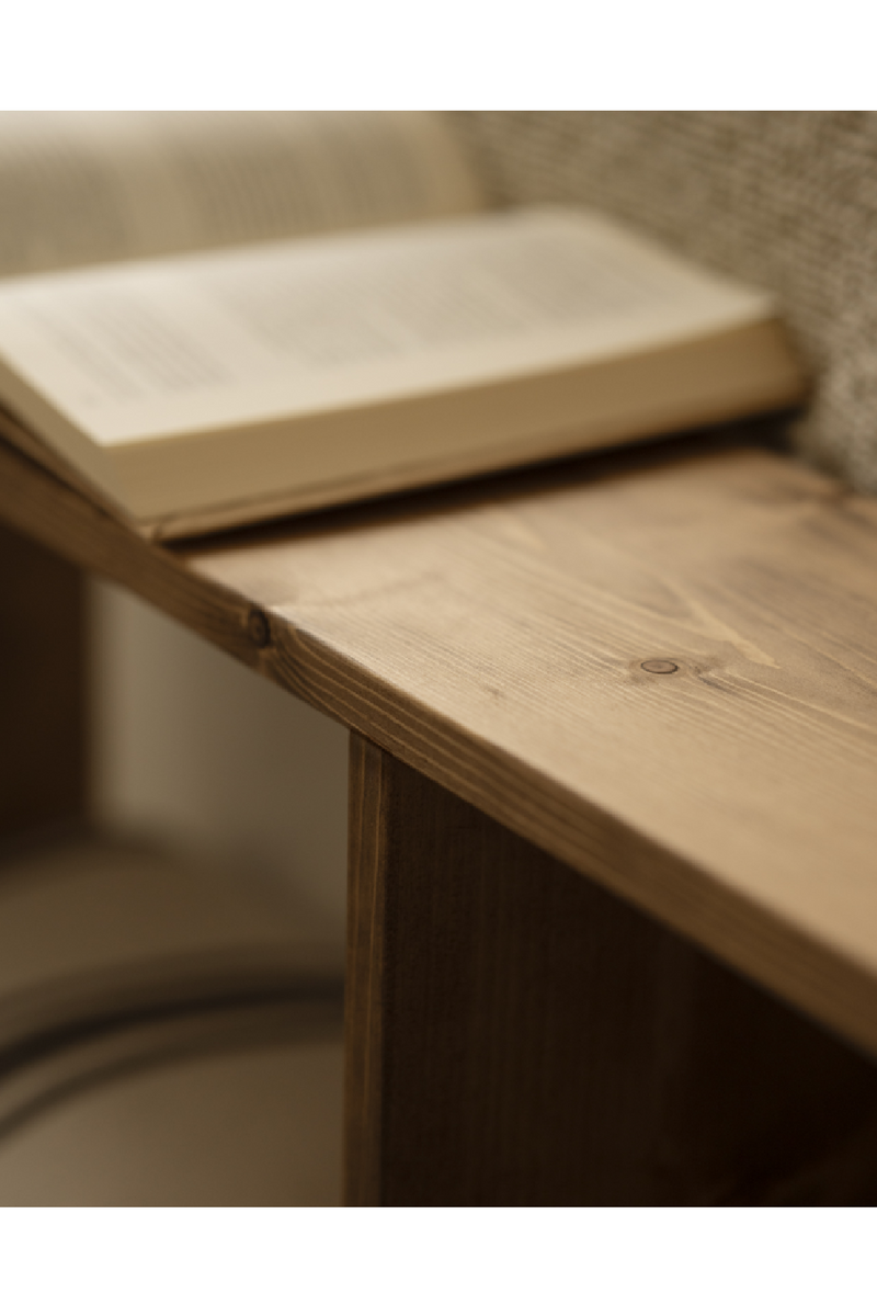 Minimalist Wooden Side Shelf | Decowood Saura | Oroatrade.com