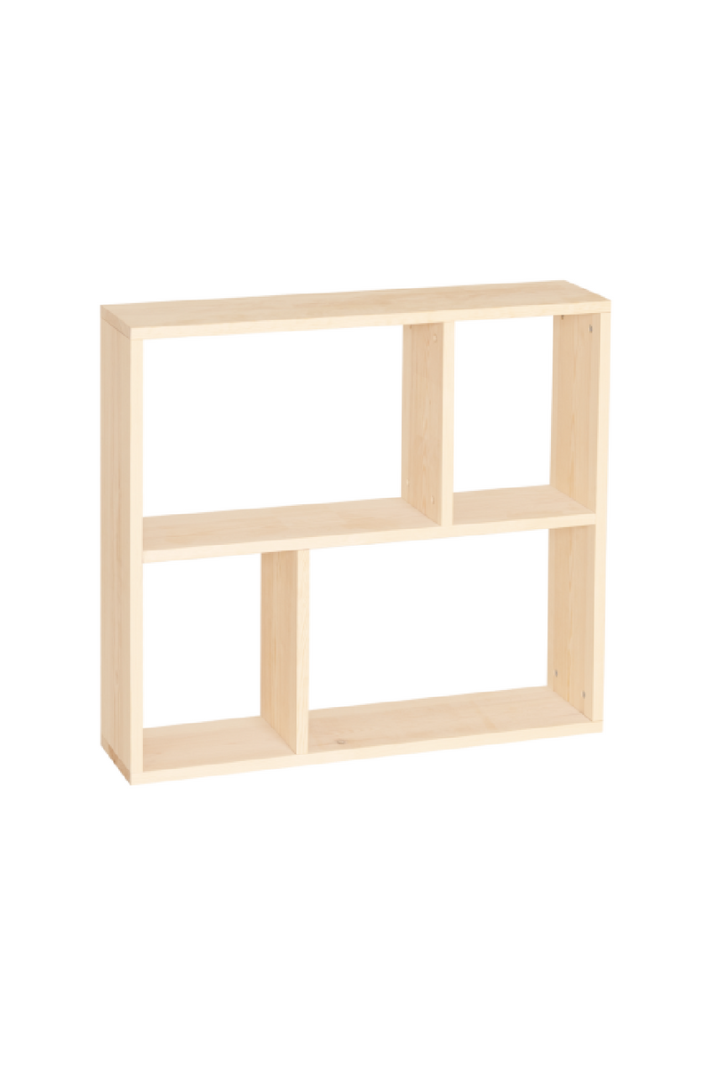 Minimalist Wooden Side Shelf | Decowood Saura | Oroatrade.com