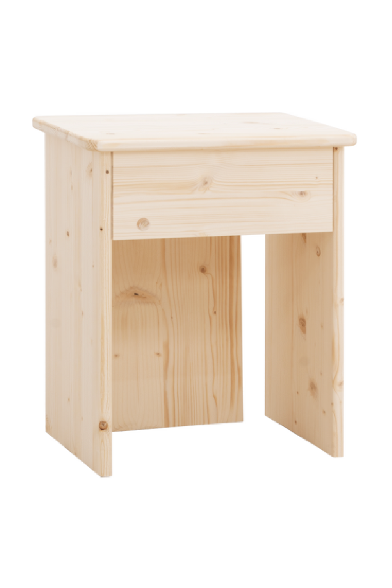 Minimalist 1-Drawer Nightstand | Decowood Sigrid | Oroatrade.com