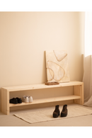 Solid Wood Shoe Bench | Decowood Telva | Oroatrade.com