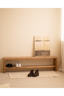 Solid Wood Shoe Bench | Decowood Telva | Oroatrade.com