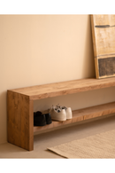 Solid Wood Shoe Bench | Decowood Telva | Oroatrade.com
