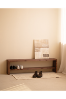 Solid Wood Shoe Bench | Decowood Telva | Oroatrade.com