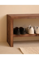 Solid Wood Shoe Bench | Decowood Telva | Oroatrade.com