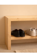 Solid Wood Shoe Bench | Decowood Telva | Oroatrade.com