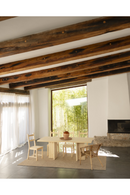 Rectangular Solid Wood Dining Table | Decowood Tena | Oroatrade.com