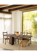 Rectangular Solid Wood Dining Table | Decowood Tena | Oroatrade.com