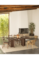 Rectangular Solid Wood Dining Table | Decowood Tena | Oroatrade.com