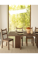 Rectangular Solid Wood Dining Table | Decowood Tena