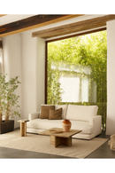 Square Solid Wood Side Table | Decowood Tena | Oroatrade.com