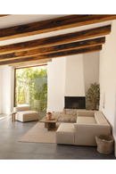 Square Solid Wood Side Table | Decowood Tena | Oroatrade.com