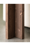 Square Solid Wood Side Table | Decowood Tena | Oroatrade.com