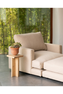 Square Solid Wood Side Table | Decowood Tena | Oroatrade.com