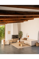 Square Solid Wood Side Table | Decowood Tena | Oroatrade.com