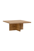 Square Solid Wood Coffee Table | Decowood Tena | Oroatrade.com
