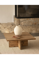 Square Solid Wood Coffee Table | Decowood Tena | Oroatrade.com