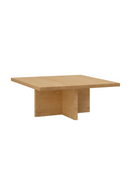 Square Solid Wood Coffee Table | Decowood Tena | Oroatrade.com