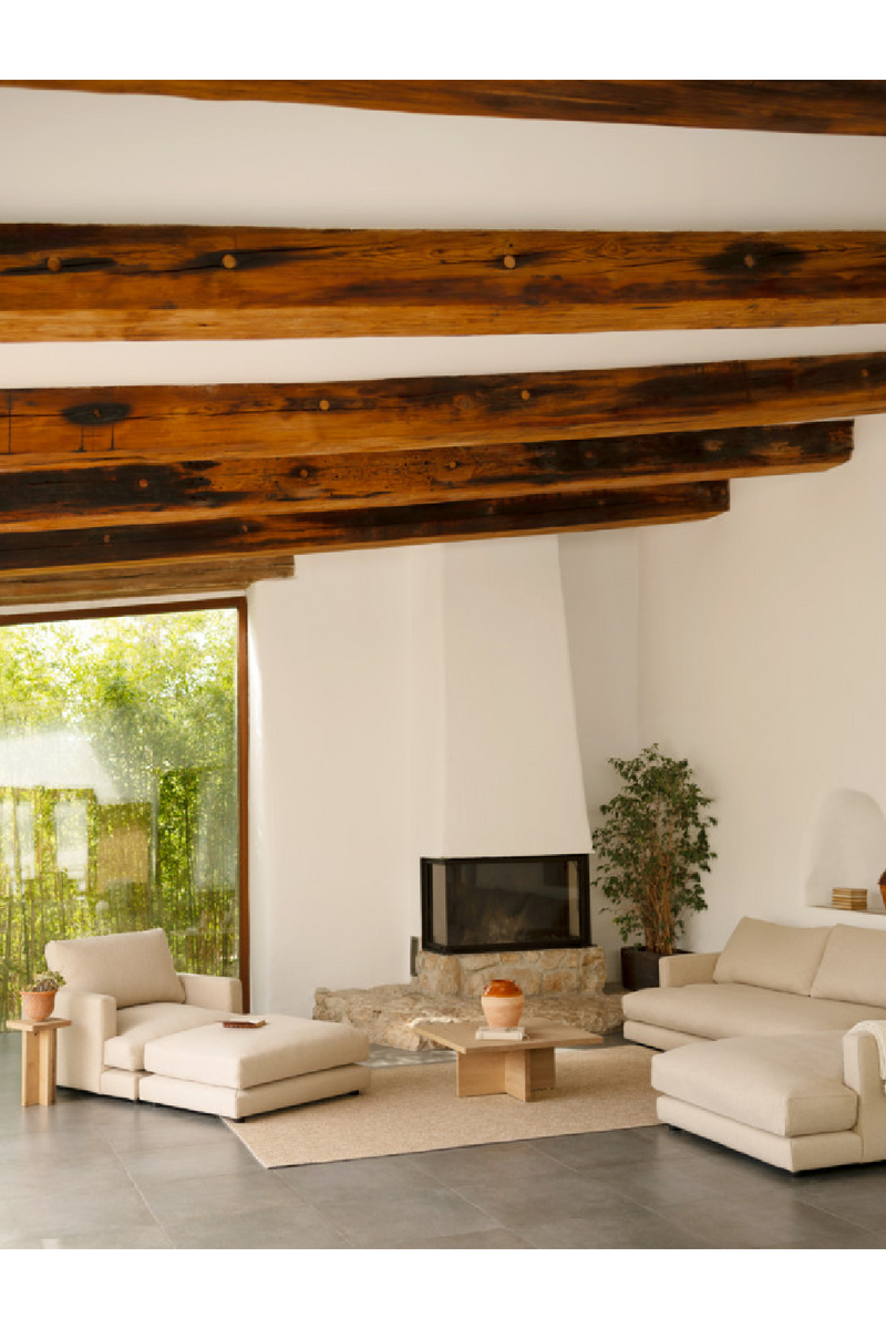 Square Solid Wood Coffee Table | Decowood Tena | Oroatrade.com