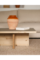 Square Solid Wood Coffee Table | Decowood Tena | Oroatrade.com