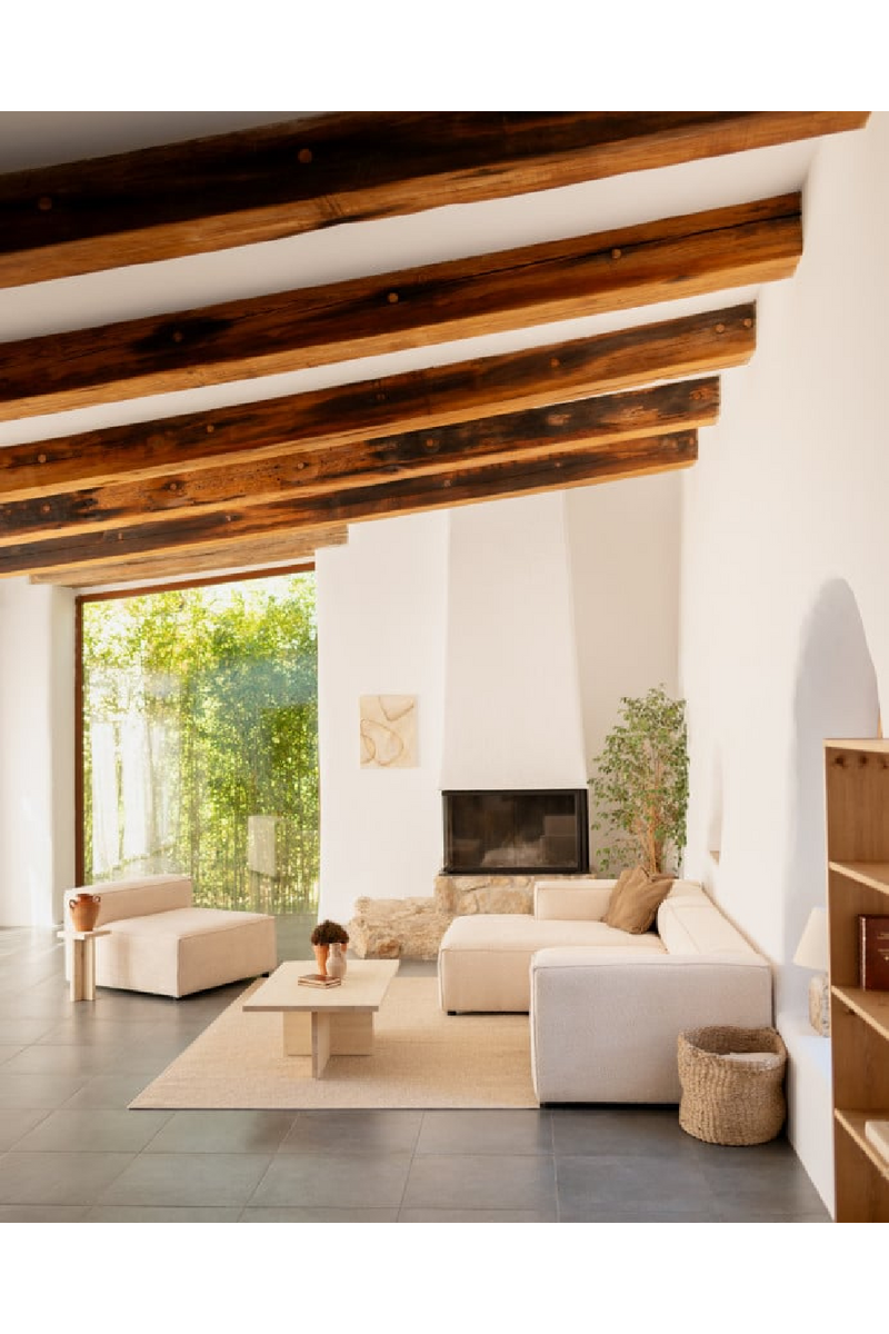 Rectangular Solid Wood Coffee Table | Decowood Tena | Oroatrade.com
