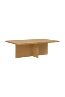 Rectangular Solid Wood Coffee Table | Decowood Tena | Oroatrade.com