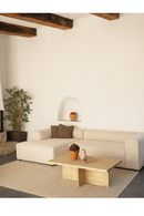 Rectangular Solid Wood Coffee Table | Decowood Tena | Oroatrade.com