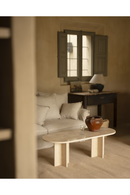 Oval Marble Coffee Table | Decowood Tuscany | Oroatrade.com