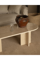 Oval Marble Coffee Table | Decowood Tuscany | Oroatrade.com