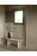 Oval Marble Coffee Table | Decowood Tuscany | Oroatrade.com