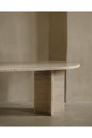 Oval Marble Coffee Table | Decowood Tuscany | Oroatrade.com