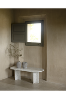 Oval Marble Coffee Table | Decowood Tuscany | Oroatrade.com