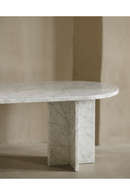 Oval Marble Coffee Table | Decowood Tuscany | Oroatrade.com