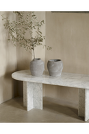 Oval Marble Coffee Table | Decowood Tuscany | Oroatrade.com