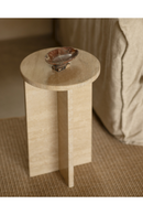 Round Marble Side Table | Decowood Tuscany | Oroatrade.com