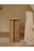 Round Marble Side Table | Decowood Tuscany | Oroatrade.com