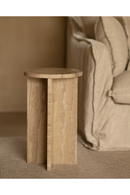 Round Marble Side Table | Decowood Tuscany | Oroatrade.com