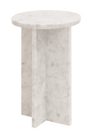 Round Marble Side Table | Decowood Tuscany | Oroatrade.com