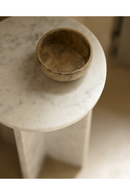 Round Marble Side Table | Decowood Tuscany | Oroatrade.com