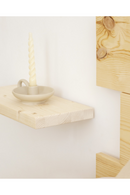 Solid Pine Floating Shelf Nightstand | Decowood Hak | Oroatrade.com
