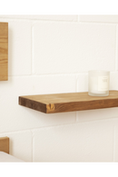 Solid Pine Floating Shelf Nightstand | Decowood Hak | Oroatrade.com