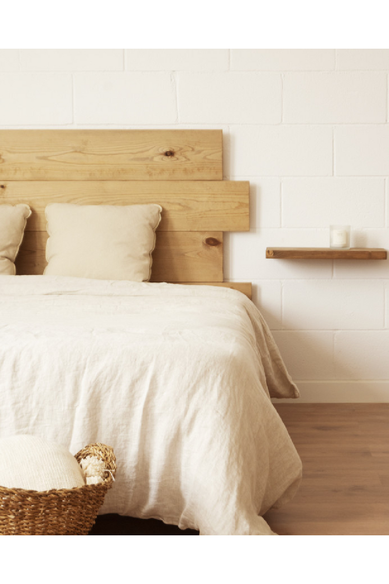 Solid Pine Floating Shelf Nightstand | Decowood Hak | Oroatrade.com