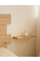 Solid Pine Floating Shelf Nightstand | Decowood Hak | Oroatrade.com