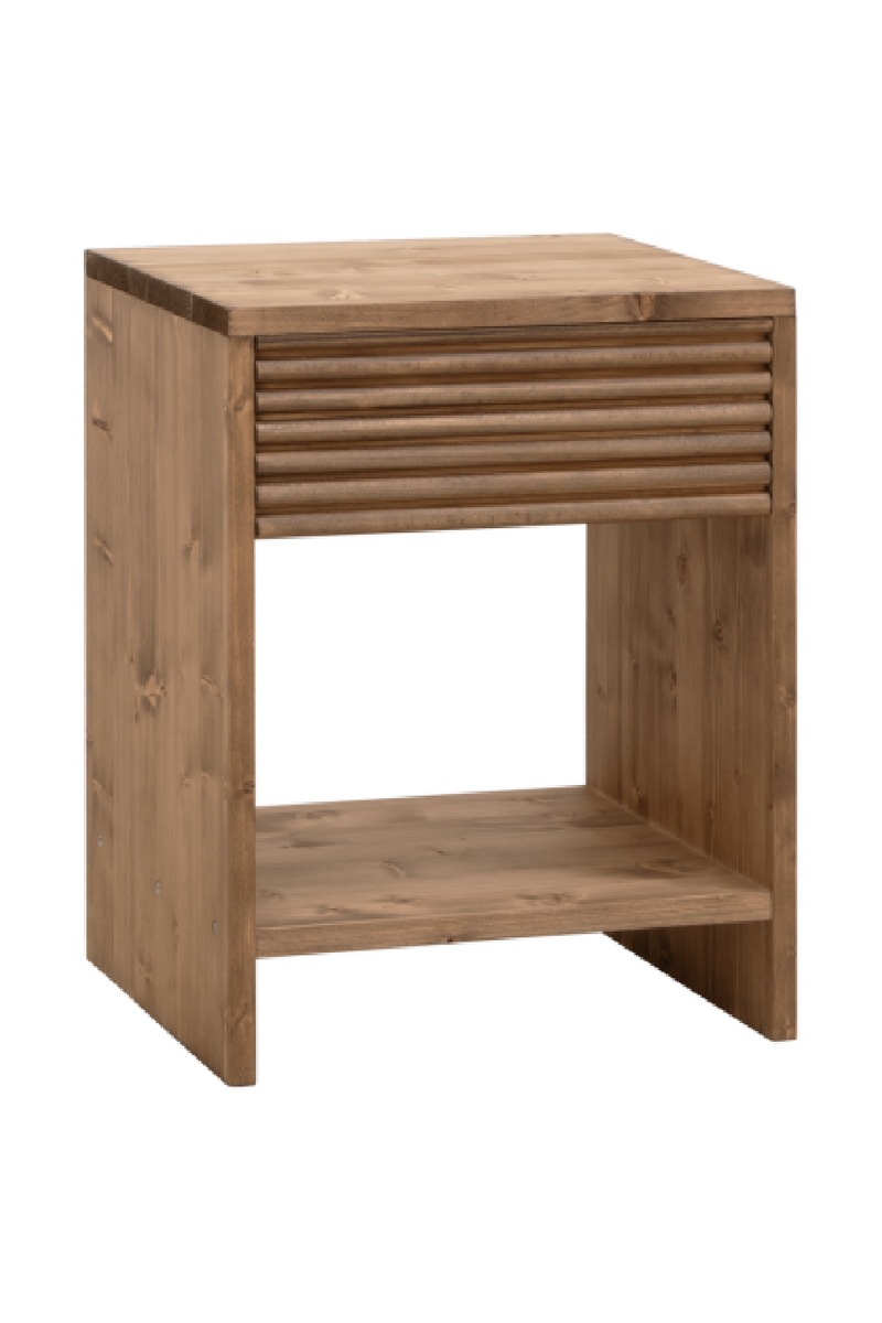Fluted Drawer Nightstand | Decowood Ubud | Oroatrade.com