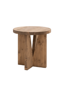 Round Nordic Nightstand | Decowood Vega | Oroatrade.com