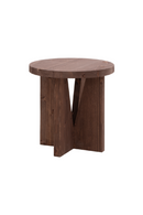 Round Nordic Nightstand | Decowood Vega | Oroatrade.com