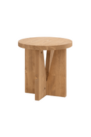Round Nordic Nightstand | Decowood Vega | Oroatrade.com