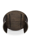 Hospitality furniture - Oak Fluted Base Coffee Table - www.oroatrade.com