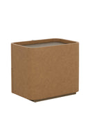 Hospitality furniture - Leather-Look 2-Drawer Nightstand - www.oroatrade.com