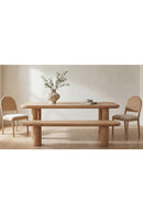 Scandinavian Style Oak Dining Bench | Novi Living Anders